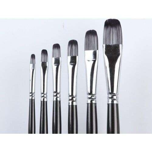 218 Oil Painting Brushes Set oil artist paint brush set Synthetic Paintbrushes Art Bicolor Nylon Hair Acrylic paintbrushes set