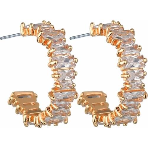 Bettyue New Fashion Wholesale Irregular Personality White Needle Jewelry Earrings For Woman Gothic Styles Wedding Party Gifts