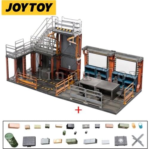 JOYTOY 1/18 Diorama Mecha Depot Testing Area Meeting Area (Free Accessories Included) Anime Model Toy Free Shipping