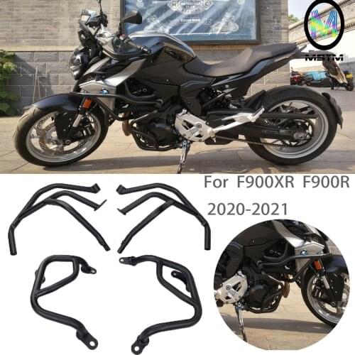 F900R F900XR Motorcycle Upper Lower Engine Guard Crash Tank Bar Bumper Fairing Frame Protector For BMW F 900R F 900XR