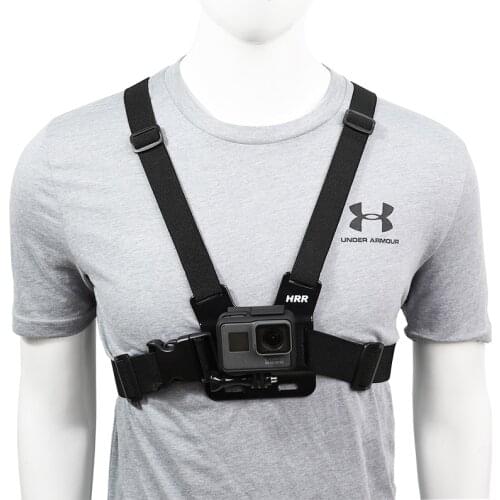 Chest Strap mount belt for Gopro hero 9 8 7 6 5 4 Insta360 R X2 DJI OSMO Action camera Harness for Go Pro SJCAM EKEN Accessories