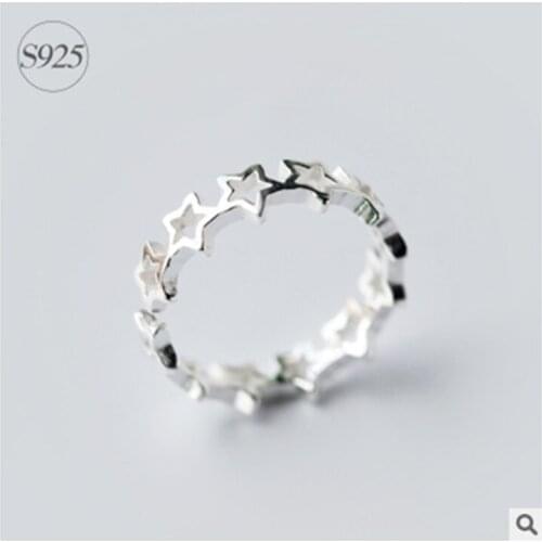 Charming Star Finger Ring for Women Vintage Boho Knuckle Party Rings Punk Jewelry Gifts for Girls