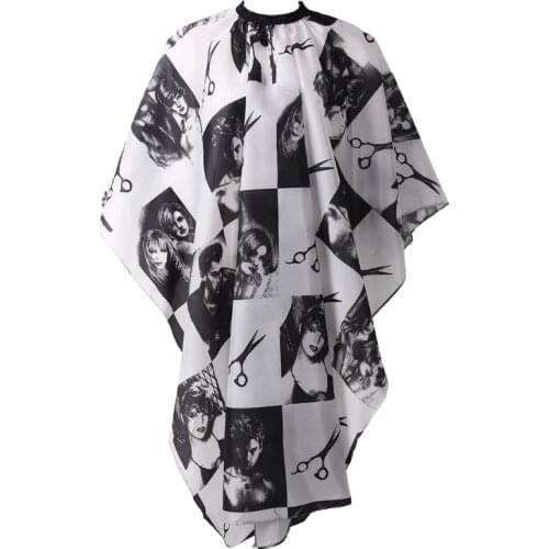 Salon Hair Cut Hairdressing Hairdresser Waterproof Barbers Cape Gown Cloth New X7YB