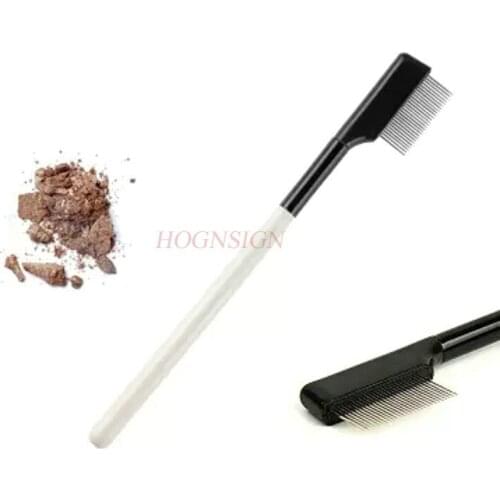 Imported Steel Needle Eyebrow Comb Eyelash Comb Eyelash Brush 26 Needle Eyebrow Comb Eyebrow Tool Makeup Brush Sale