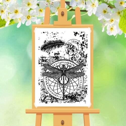 Dreamcatcher DIY Silicone Clear Stamp Cling Seal Scrapbook Embossing Album Craft H58C