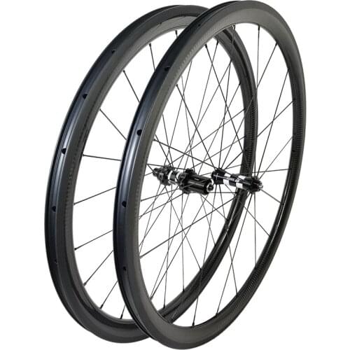 SPDSF 30/35/38/45/50mm Road Bike Carbon Wheels 700C Clincher Tubeless 20H 24H V Brake 25mm Wide DT350S Road HG 11 Speed Wheelset