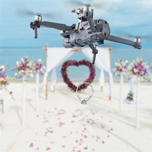 Drone Air Thrower For DJI Mavic 2 Pro Zoom Wedding Ring Gift Fishing Bait Emergency Aids Delivery Remote Thrower Air Drop System
