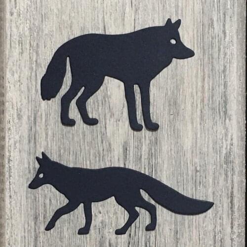 ArtScrap The Wolf and the Fox Scrapbooking Decorative Craft Embossing Die Cuts | Art: 299