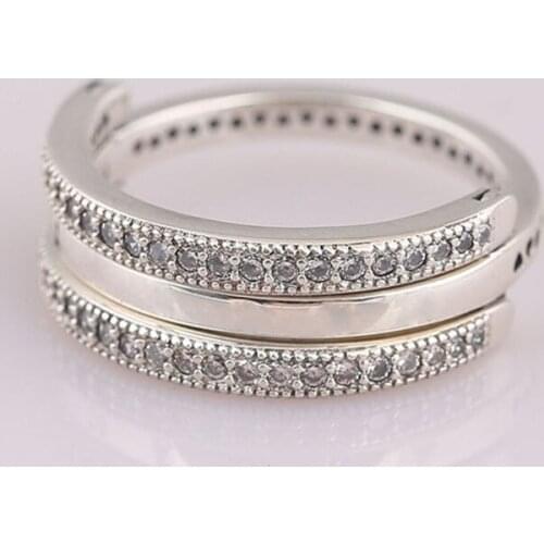 Yang Zhu Wei Ting Rings With Crystals