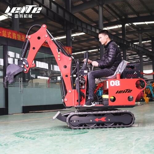 1 Ton Mini Excavator Small Digger Prominent High Efficiency Shipping Free Online Inquiry