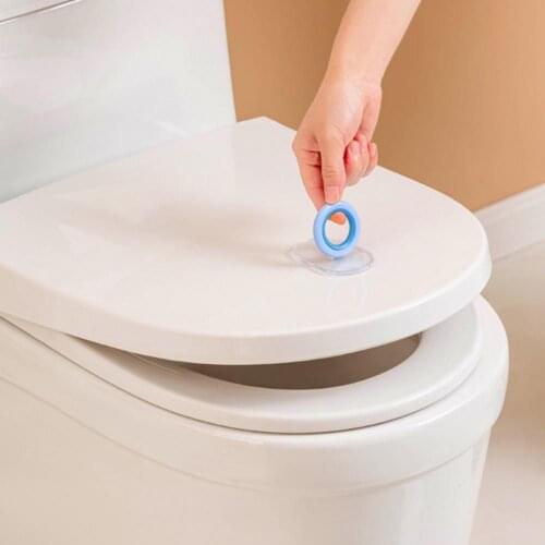 Household Anti-dirty Toilet Lid Lifter Toilet Cover Handle Self-adhesive Toilet Seat Lid Holder Device Bathroom Gadgets