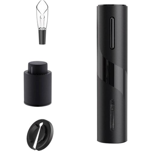 Hot XD-Electric Wine Bottle Opener Kit, Electric Corkscrew, Automatic Bottle Opener,Cordless Wine Opener,Wine Bottle Opener Set