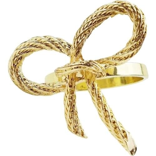 YYSD Napkin Rings-8 Napkin Rings for Dinner Parties, Wedding Receptions, Home Party Tableware Decoration