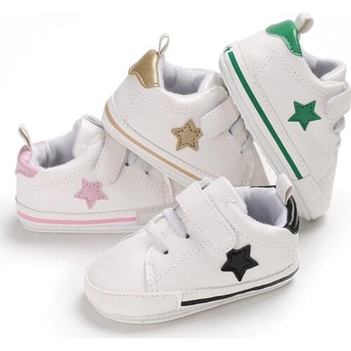 New Fashion Sneakers Newborn Baby Shoes Boys Girls Baby Infants Soft Sole Baby Shoes Toddler Shoes