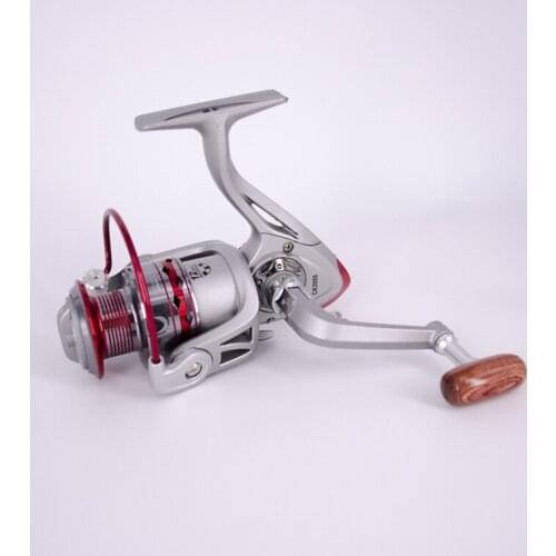 Metal Spinning Fishing Reel Gear Ratio5.2:1 Wooden Handshake Left/right Hand Under Drag System Carp Reel Wheels Trout Fishing