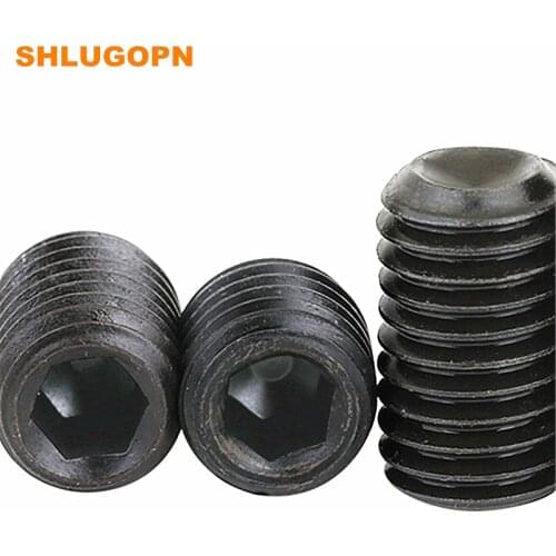 M4.0 M5.0 Black Allen Head Socket Hex Set Grub ScrewCup Point Assortment Kit Steel 12.9Grade DIN916 Screw