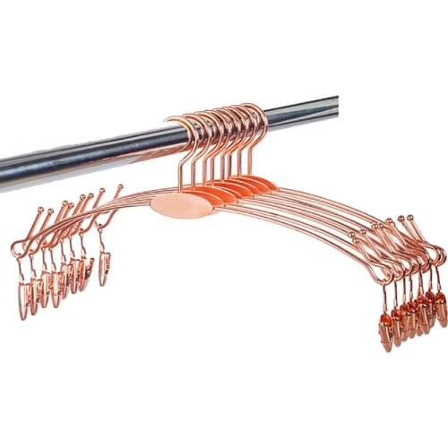 Rose gold lingerie underwear hanger metal lingerie hanger