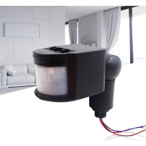 Outdoor Indoor Home Motion Sensor Light Switch 5W-100W AC 220V Automatic IR motion Sensor Switch With LED Light New arrival