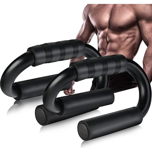 Push-Ups Stands 2 PCS S Shape Push Up Stand Aluminium Bars Tool Voor Fitness Borst Training Apparatuur Exercise Training