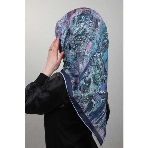 SCARFELLA SOFT HAND DİKİŞLİ SCARF DESEN-44 - RENK-13