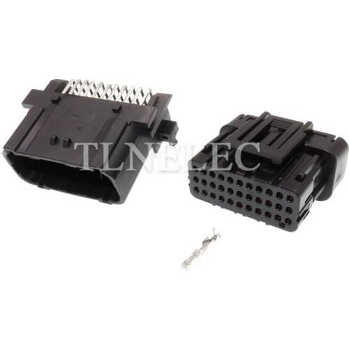 0.6mm Sumitomo 33 Pin Way Male Female Waterproof Electrical Wire Plug Pin Connector with Terminals 6189-7106