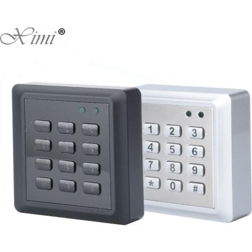 Waterproof Door Access Control Reader Waterproof Keypad Face Plate Smart Card 125KHZ RFID Card Access Control System With ID Key
