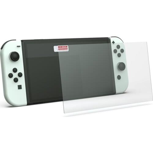 2pcs Tempered Glass Film Fit for Nintendo Switch OLED Screen Protective Film Guard For Nintend switch Game Console Accessories