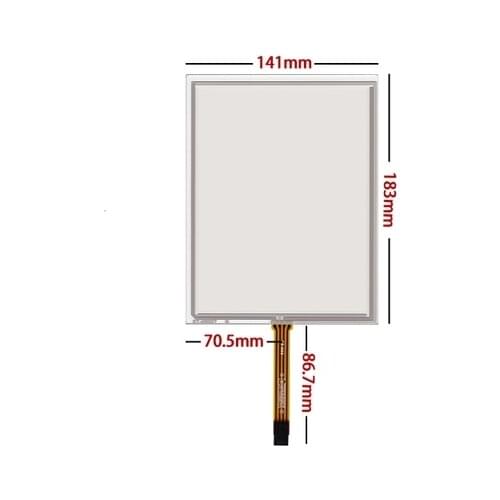 141*183 new 8 inch resistance touch screen with AT080TN52 v. 1 ej080na-05b 04C liquid crystal display