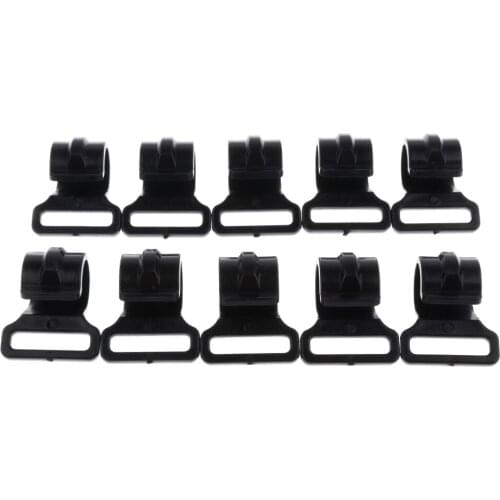 30pcs High Strength Camping Tent Clips Accessories Outdoor Tent Hook Clamp Fasteners 2.5cm