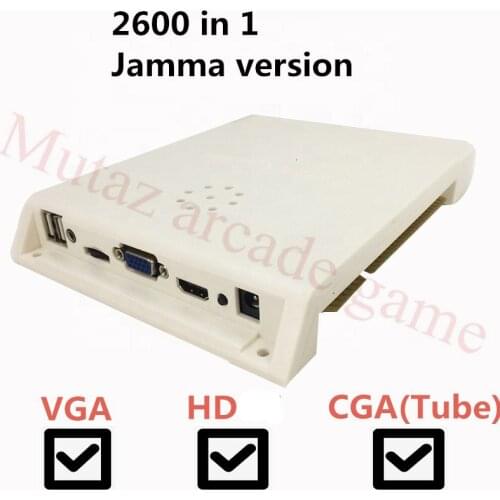 3D game box 1660 in 1/2600 in 1 VGA HD Arcade 1 PCB Multi Games Board pandora Jamma Arcade Board support 15 Hz CRT USB handle