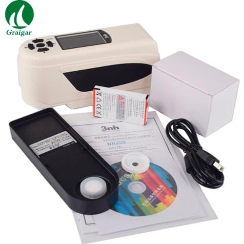 NR200 Color Analyzer Portable Color Difference Meter Professional Color Measurement Instrument
