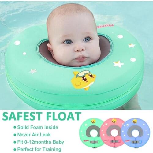 Baby Solid Swimming Float Non Inflatable Swimming Ring Safety PVC Children Swim Training Aid for Bathtub Pools Swim Trainer