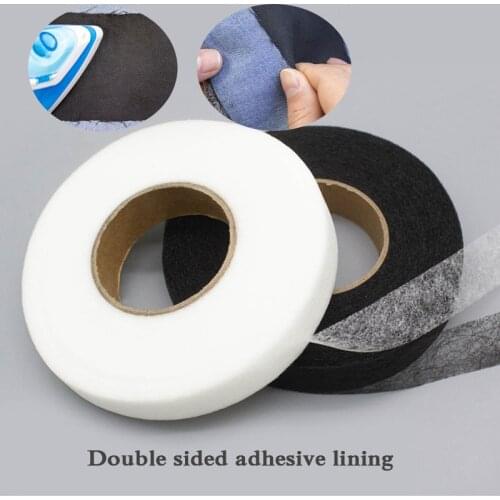 70 Yards Hot Melt Double Sided Sewing Accessory Adhesive Tape Cloth Apparel Fusible Interlining Accessories Patchwork Lining
