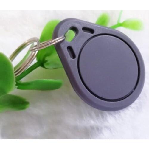 KINJOIN RFID IC Key Card Tags Keyfobs Token TAG Keychain 13.56MHz TK4100 Read Only 10Pcs/lots Random Color