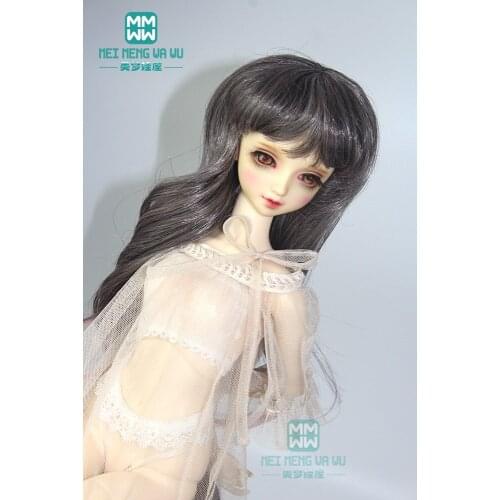 Doll wigs Big wavy curly dolls hair head Clear Silicone Wig Cap Protection Cover for 1/6 1/4 1/3 BJD Doll SD doll accessories