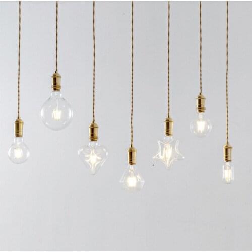 Small chandelier northern European style clothing shop window bar coffee shop bar dining room light retro Chandelier