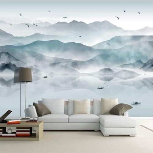 Murales De Pared 3d Paisajes Habitacion Natural Scenery 3D HD Large Wall Mural Landscape Home Improvement Customized Wall Paper