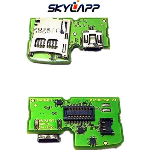 Original PCB w mini USB & microSD holder Board for Garmin Edge 800 TYPE-10 GPS Repair replacement Board Free shipping