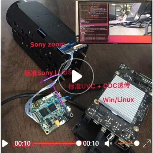 For USB3.0 converter board LVDS to USB3.0 converter board supports UVC CDC SONY integrated movement