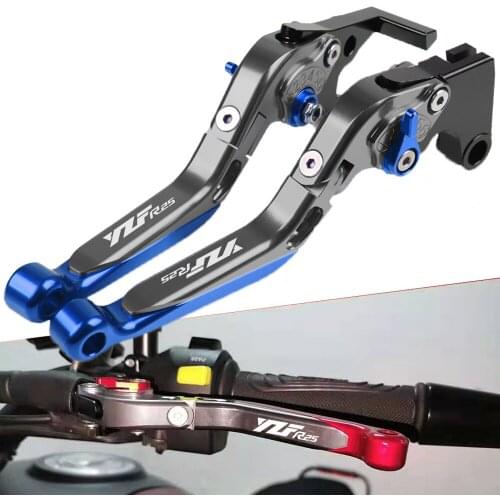 For Yamaha YZF R25 YZF-R25 2015 2016 2017 2018 Motorcycle Accessories Motorbike Adjustable Extendable Brake Clutch Levers YZFR25
