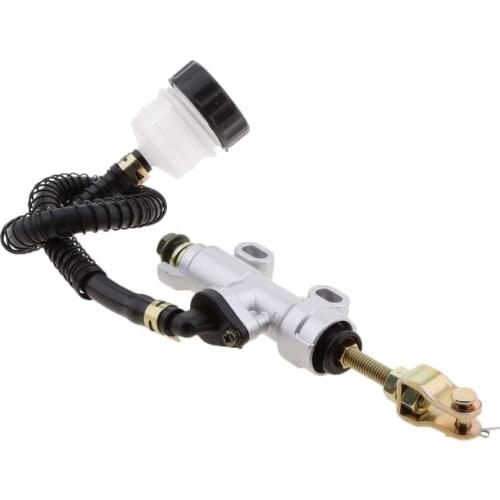 Silver Hydraulic Clutch Lever Master Cylinder Dirt Bike ATV Buggy