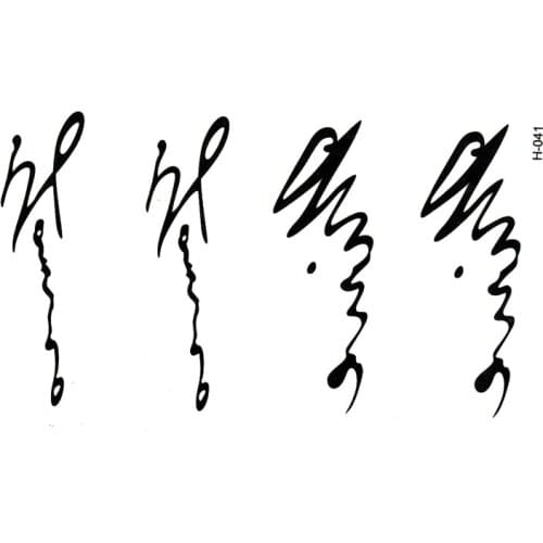 Forever Flash Tattoo Removable Waterproof Mans Half Sleeve Arm Temporary Totem Tattoo Stickers Body Art Tatoo DTZE