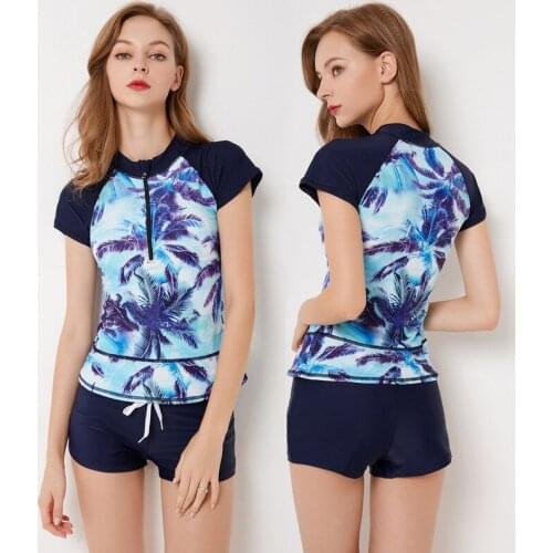 Kite Surf Rash Guard Swimsuits Women Summer 2019 Swimsuit For Girls Womens Swimwear Tankinis Swinmsuits Womens Short Long