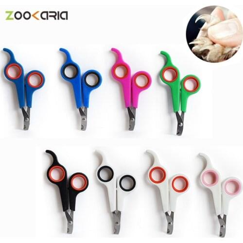 1PC Pet Nail Clipper Dog Cats Toe Claw Stainless Steel Grooming Nail Clippers Scissors Dog Nail Trimmer Cut Dog Nail Clippers