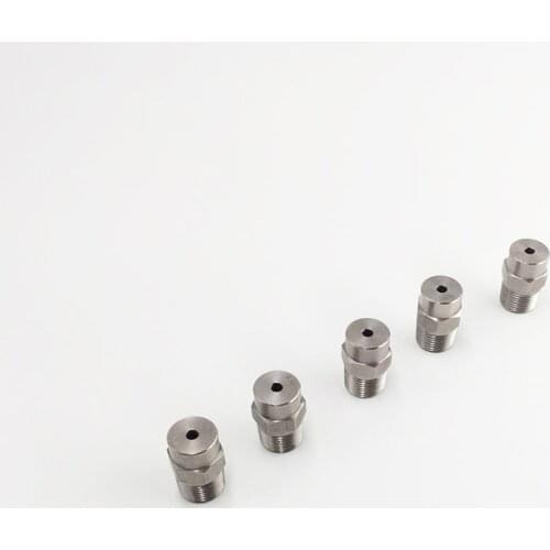 304 stainless steel solid cone nozzle high and low pressure dust cleaning spray nozzle atomizing humidification spray nozzle