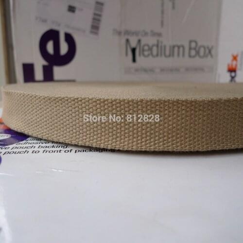 50 Yards 1'' 25mm #31 Khaki Color Webbing Wholesale