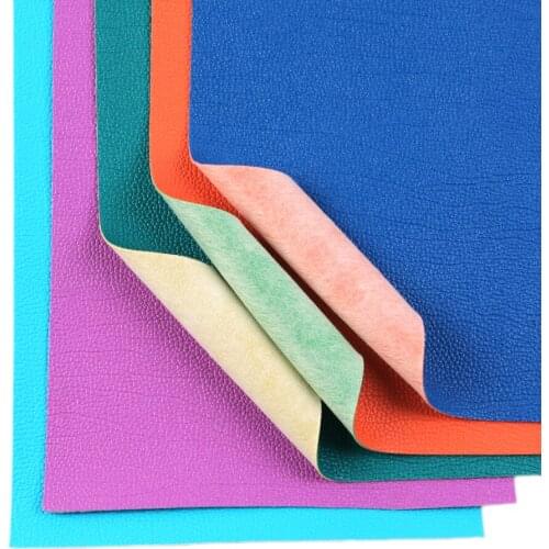 David accessories 20*33cm Plain Color Lychee Faux Synthetic Leather Fabric, DIY Hairbow Handbag Shoes Material,1Yc6323