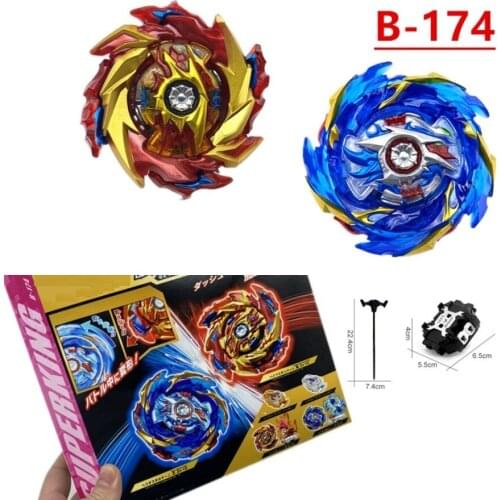 Bayblade B-174 LIMIT DX W Spinning Top Anttena Assemble Gyroscope Battle Fight Toys for Children Birthday Gifts With Launcher
