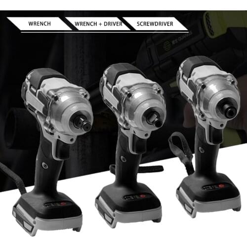 520Nm Brushless Cordless Electric Impact Wrench Rechargeable Screwdriver Jackhammer Wrench Power Tool For 18V Makita Battery