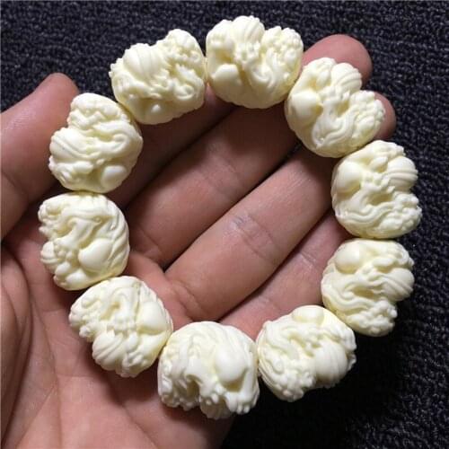 Pixiu auspicious bracelet statue Natural material hand-carved Lucky beast car decorations Decoration gift souvenir
